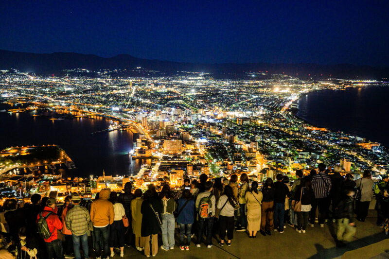 函館の夜景　