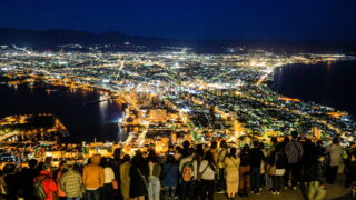 函館の夜景　