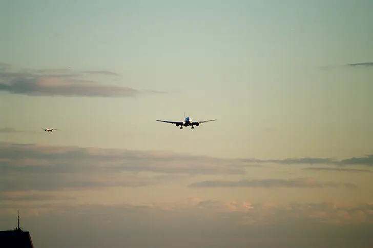 飛行機